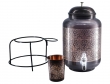 5 Liter Copper Water Dispenser with 1 Tumbler and Stand