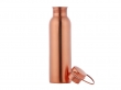 Pure Copper Plain Bottle with Handle 600 ML