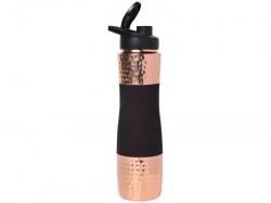 Pure Copper Water Bottle with Sipper 1000 Ml Capacity For Ayurved